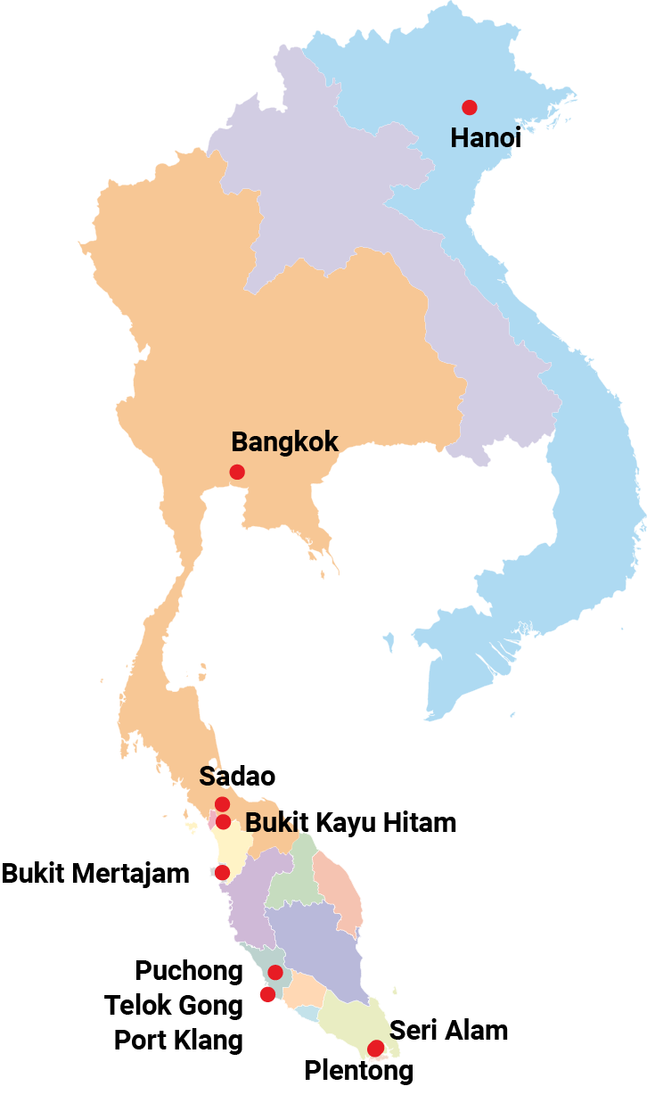 Yoong Mei Warehousing Locations